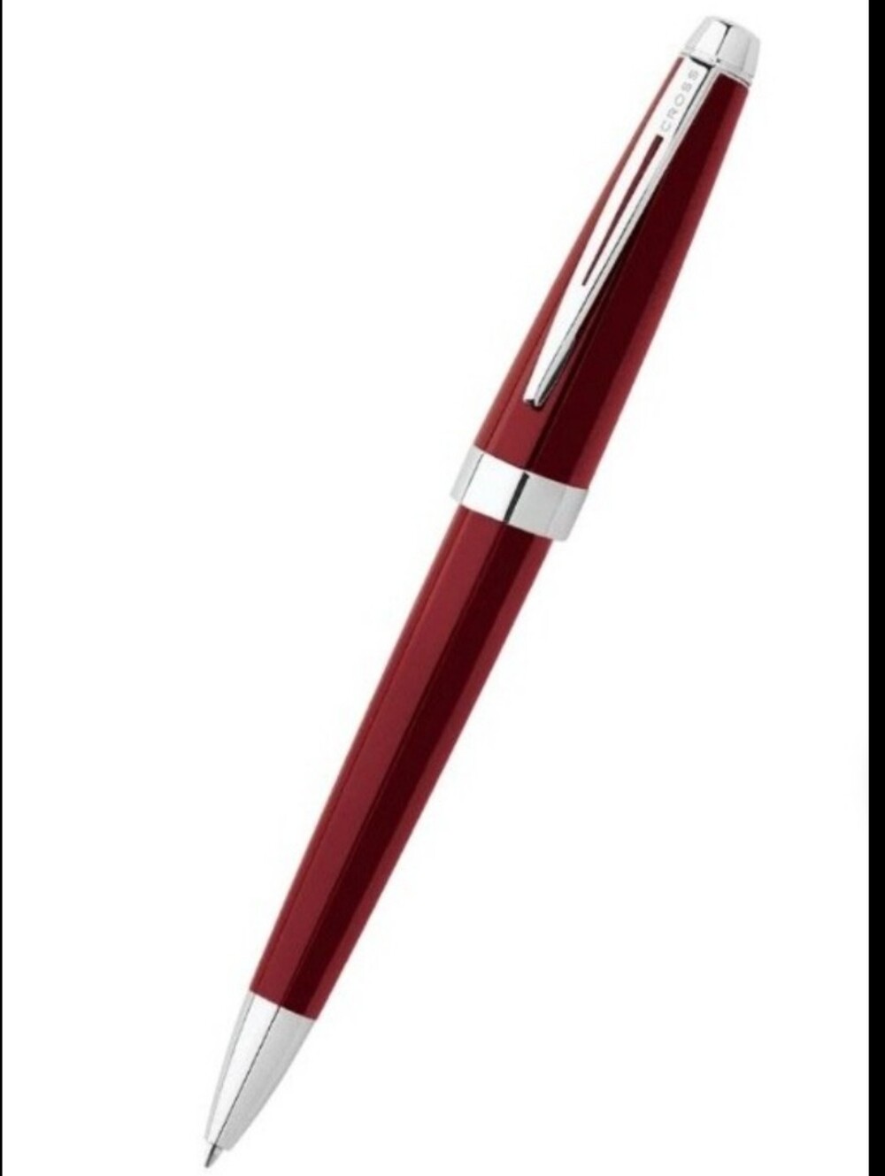 Cross Pen Cross Aventura Fire Engine Red Ballpoint Pen Rare Pen Vintage Pen NEW